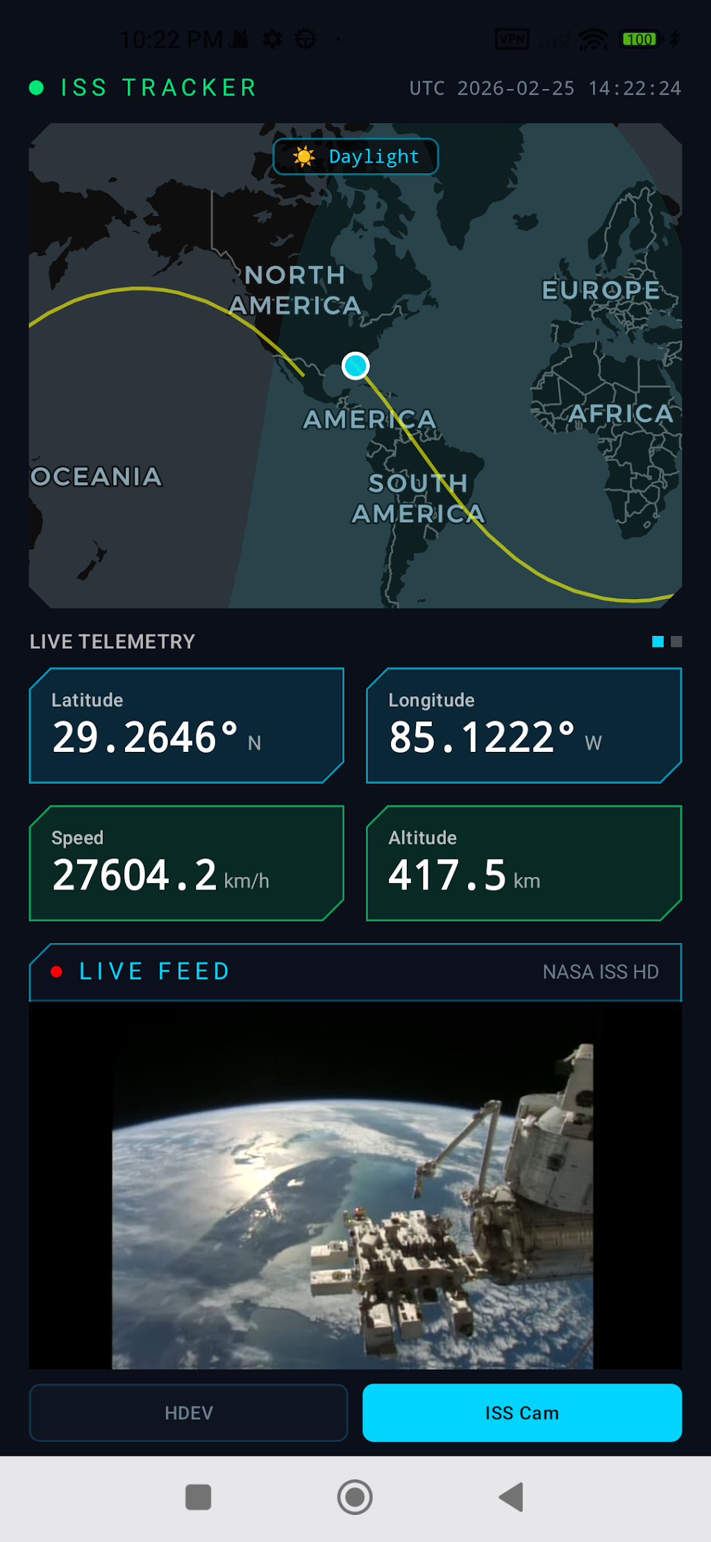 ISS Tracker